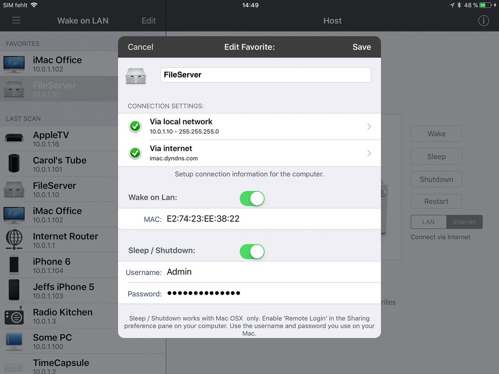 iNet for iPad Network Scanner - Utilities App | MWM