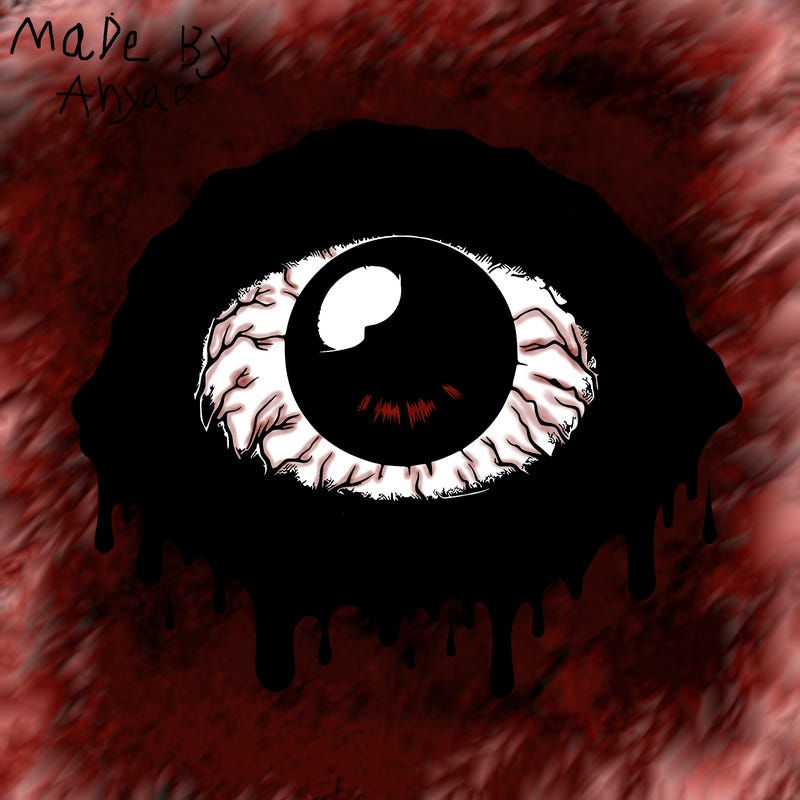 realistic eye horror