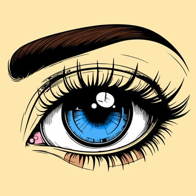 realistic eye