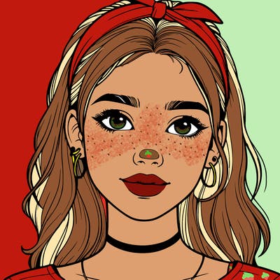 realistic teenage girl