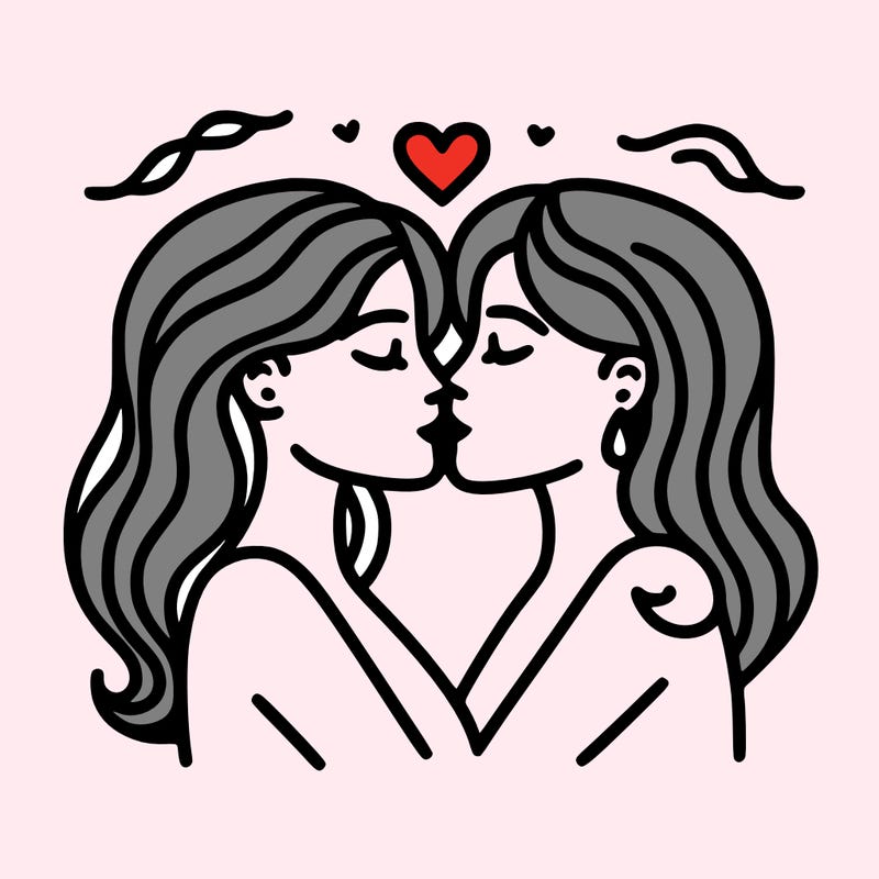 in love 🫦👩‍❤️‍💋‍👩