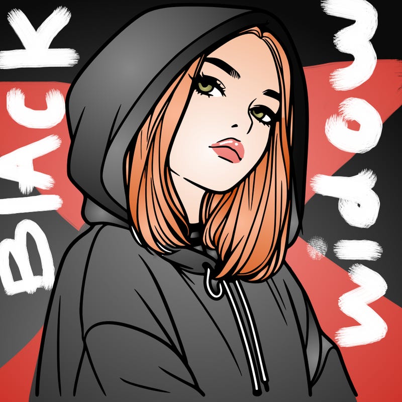 a realistic girl in a hoodie