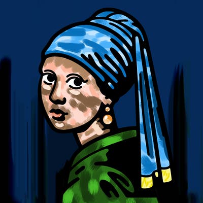 girl with the pearl earring painting