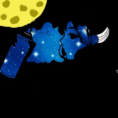 a realistic girl spray, painting