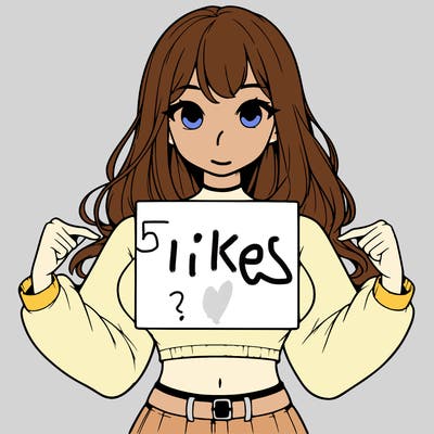 girl holding a blank sign in a long sleeve crop top