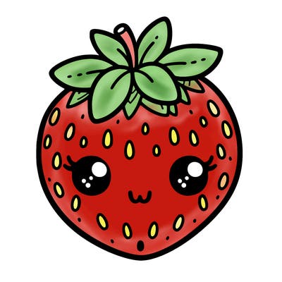 cute strawberry