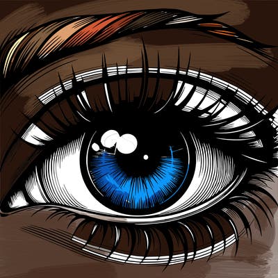 realistic eye