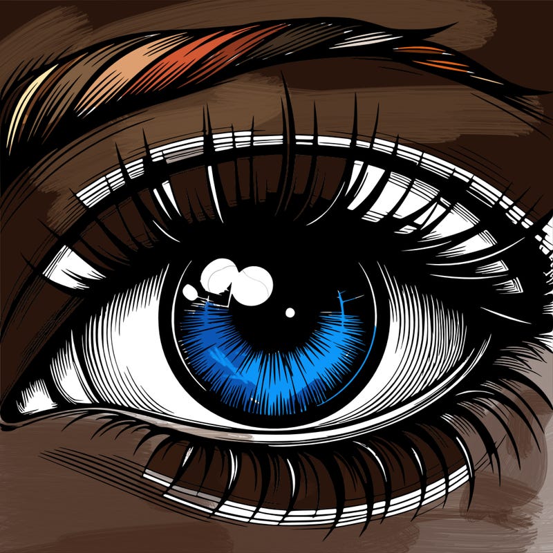 realistic eye