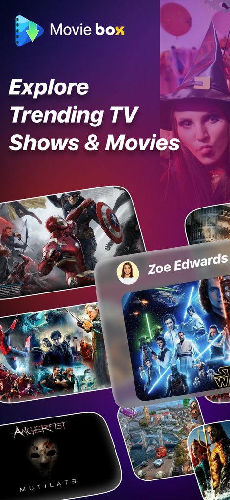 MovieBox TV Show Movies Entertainment App MWM