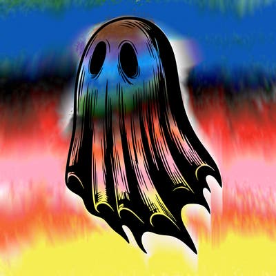 realistic creepy ghost