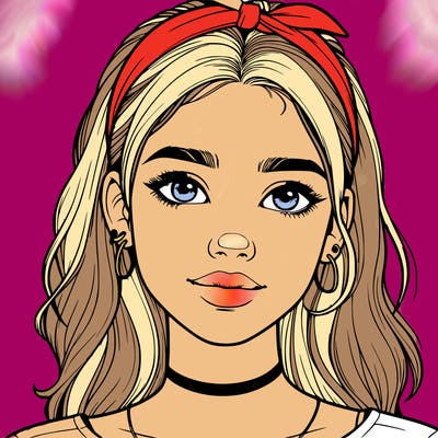 realistic teenage girl