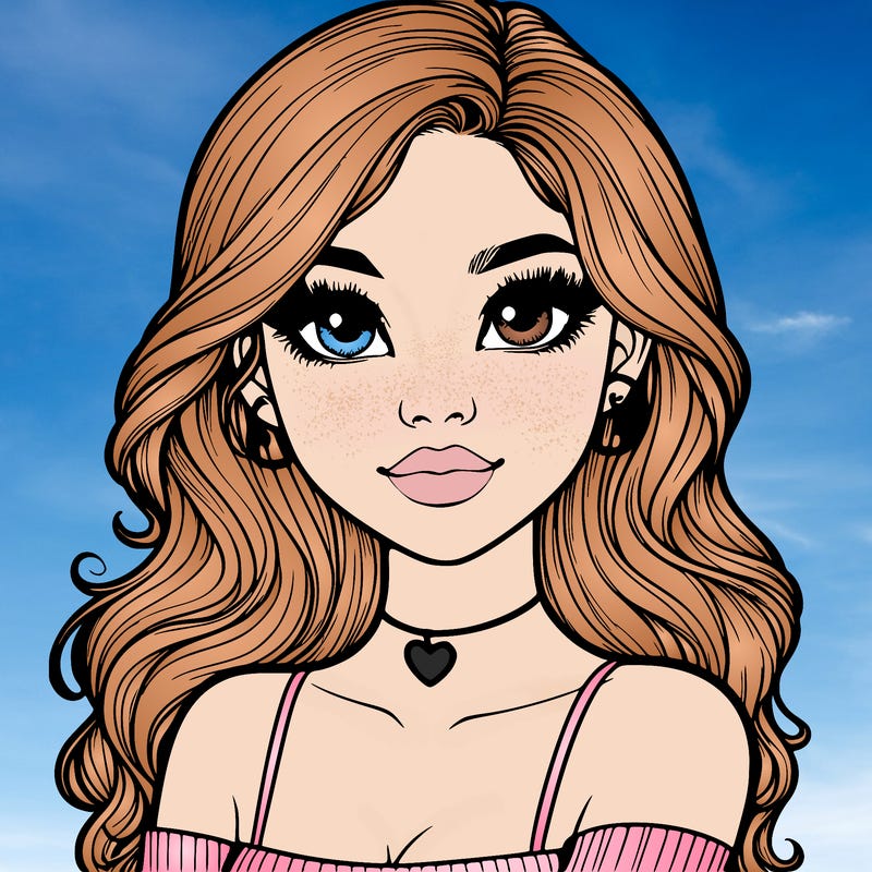 realistic pretty girl