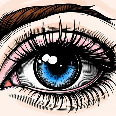 realistic eye