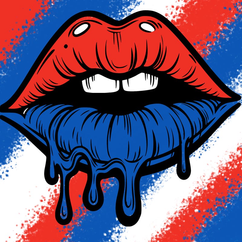 lips that look realistic and drip