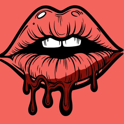 lips that look realistic and drip