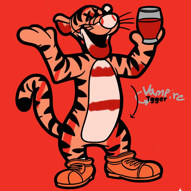 tigger as a human