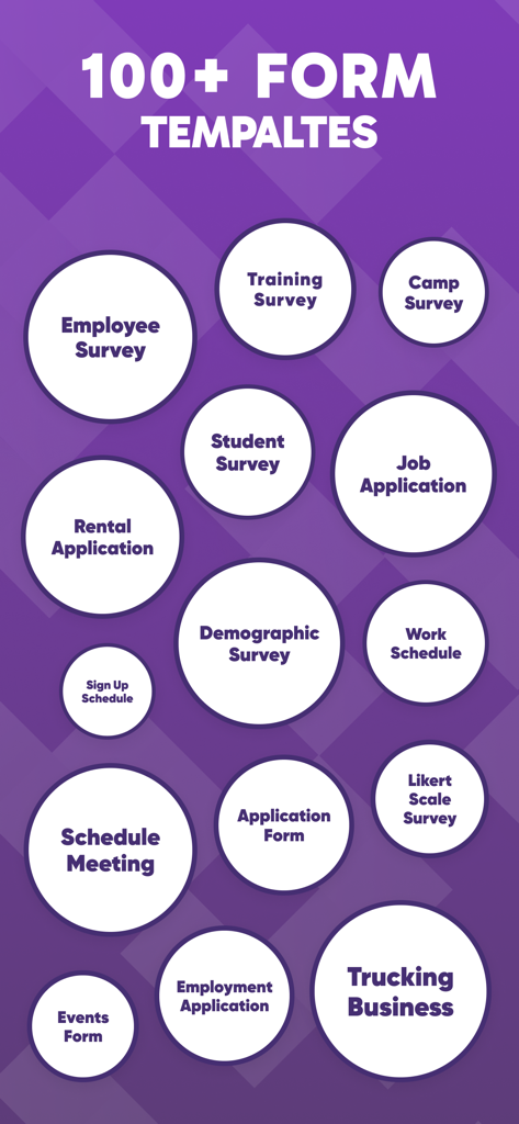 アンケートやアプリケーション向けの100以上のGoogleフォームテンプレートのコレクション