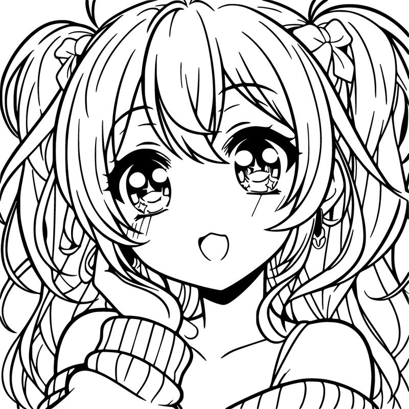 beautiful anime girl