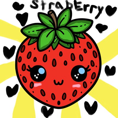cute strawberry
