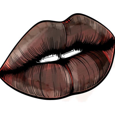 realistic lips