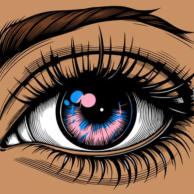realistic eye