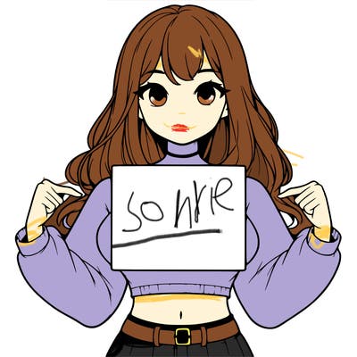 girl holding a blank sign in a long sleeve crop top