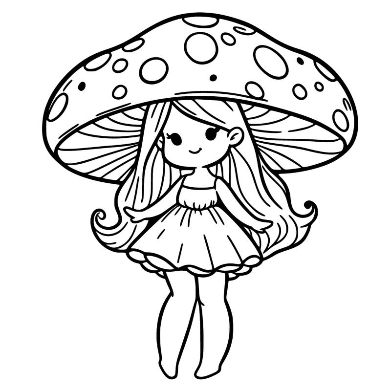 mushroom fairy