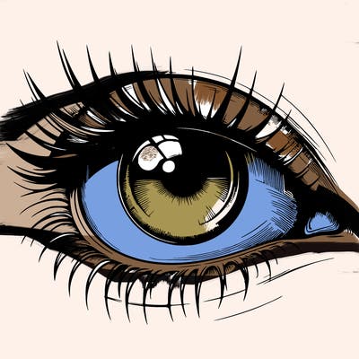 realistic eye