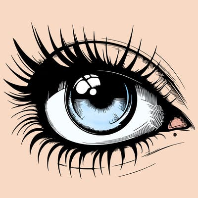 realistic eye
