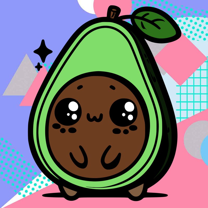 cute avocado