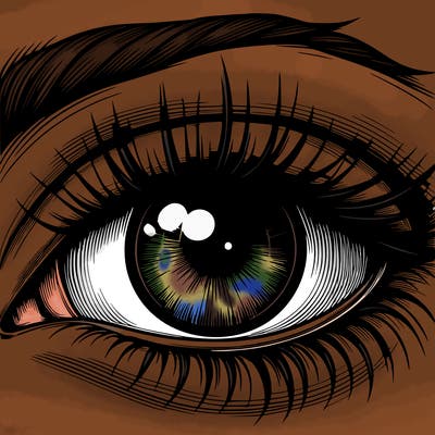 realistic eye
