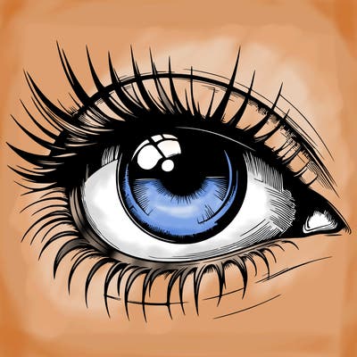 realistic eye