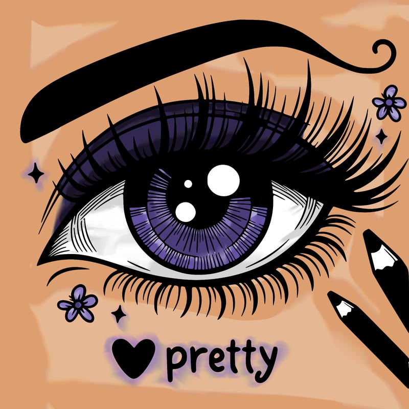 pretty eye
