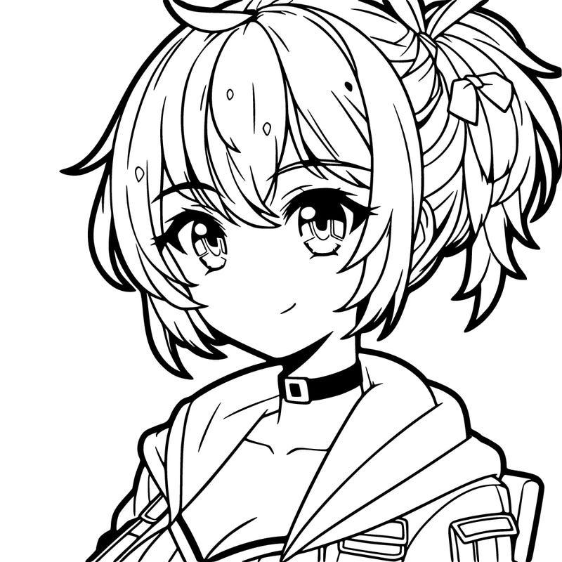 hot baddie anime girl