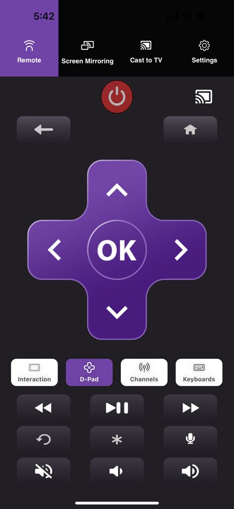 Roku Remote & Cast | Smart TV Control & Screen Mirroring