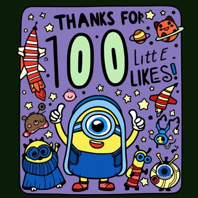 thanks for 100 likes!