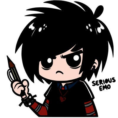 serious emo