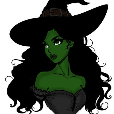 realistic witch