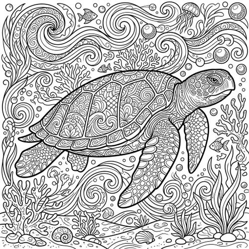 Flatback Sea Turtle