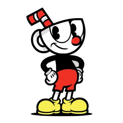cuphead as human