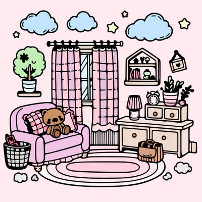 cute room