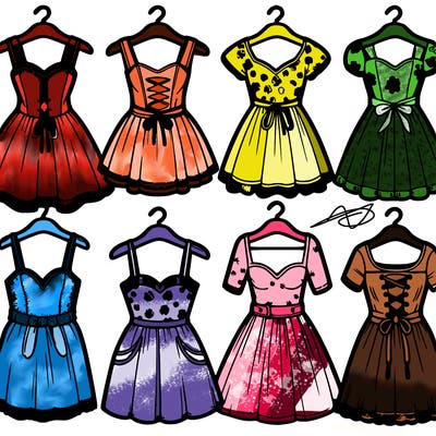 dresses