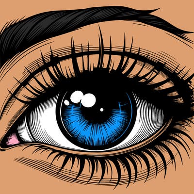 realistic eye