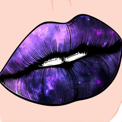 realistic lips