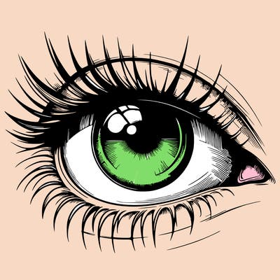 realistic eye