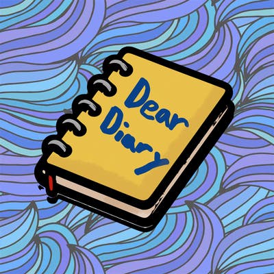 realistic blank notebook