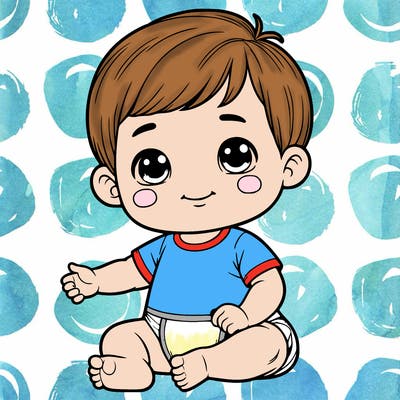 baby boy realistic toddler