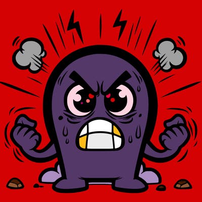 cartoon anger
