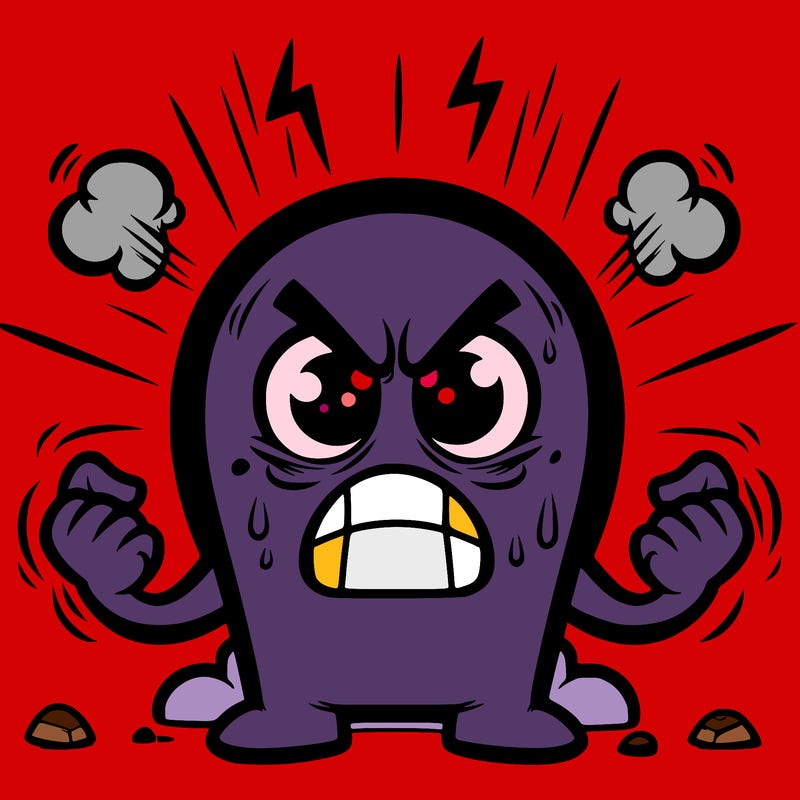 cartoon anger