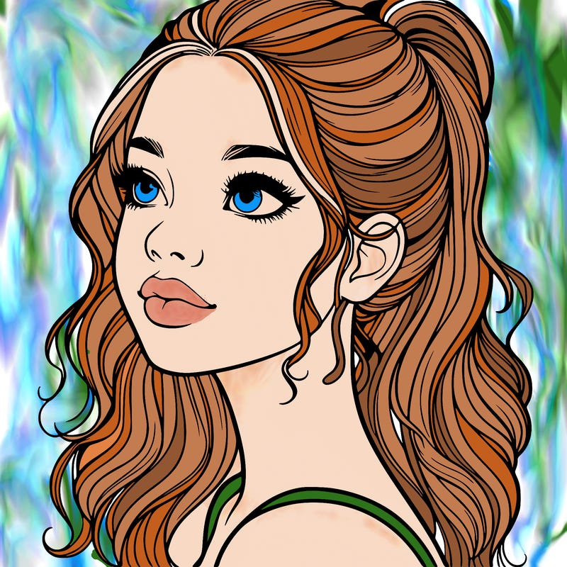 beautiful realistic girl